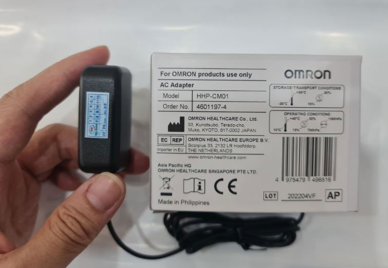 Adapter máy đo huyết áp omron là gì?
