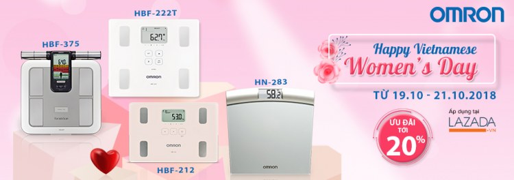 Omron Healthcare tưng bừng khuyến mãi 