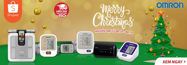 Omron Healthcare tưng bừng khuyến mãi “Merry Chirstmas” 1