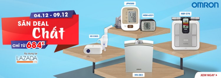Omron Healthcare tưng bừng khuyến mãi “SĂN DEAL CHẤT_ Chỉ từ 684K” 1