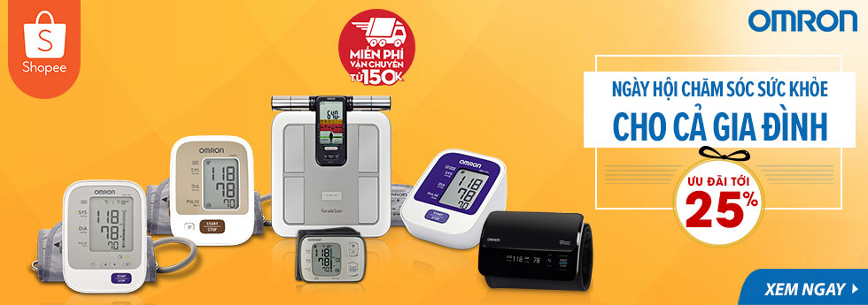 Omron Healthcare tưng bừng khuyến mãi 