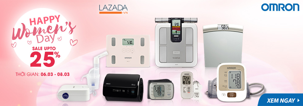 Omron Healthcare tưng bừng khuyến mãi “Happy women's day SALES UPTO 25%” 1