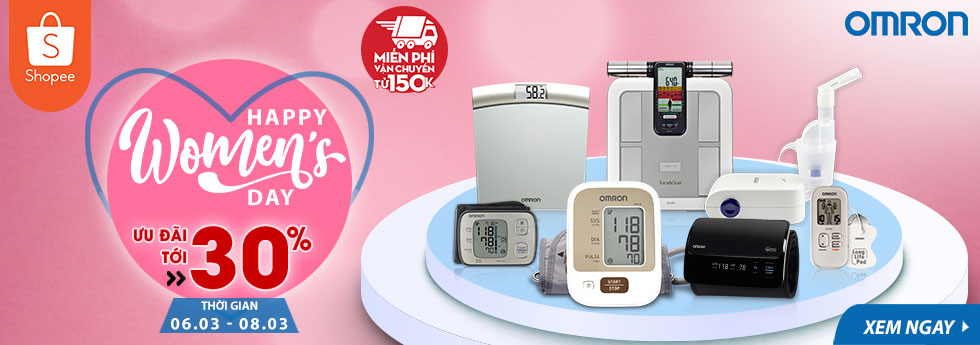 Omron Healthcare tưng bừng khuyến mãi 