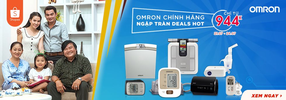Omron chính hãng - Ngập tràn Deals hot - Giá chỉ từ 944K 1