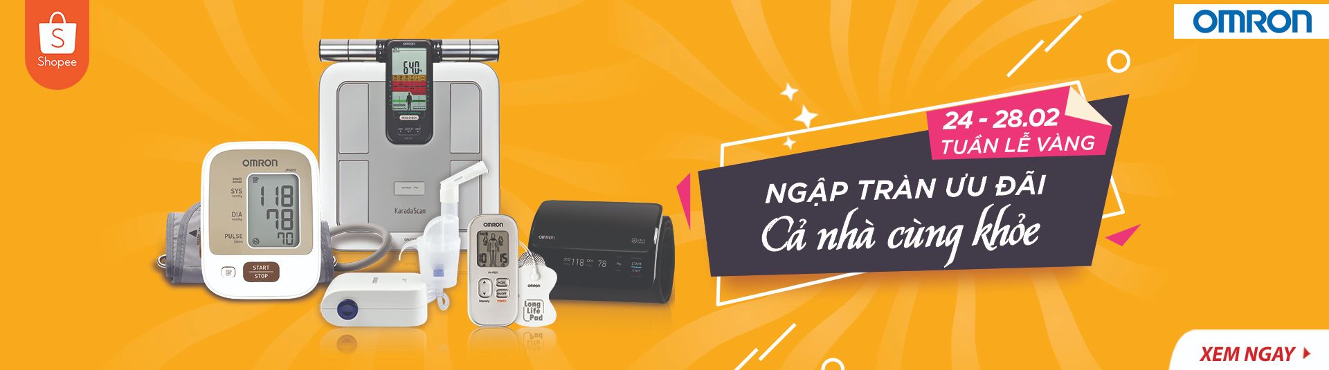 Tuần lễ vàng - Ngập tràn ưu đãi - Cả nhà cùng khỏe 1