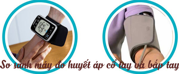So sánh máy đo huyết áp bắp tay và máy đo huyết áp cổ tay 1