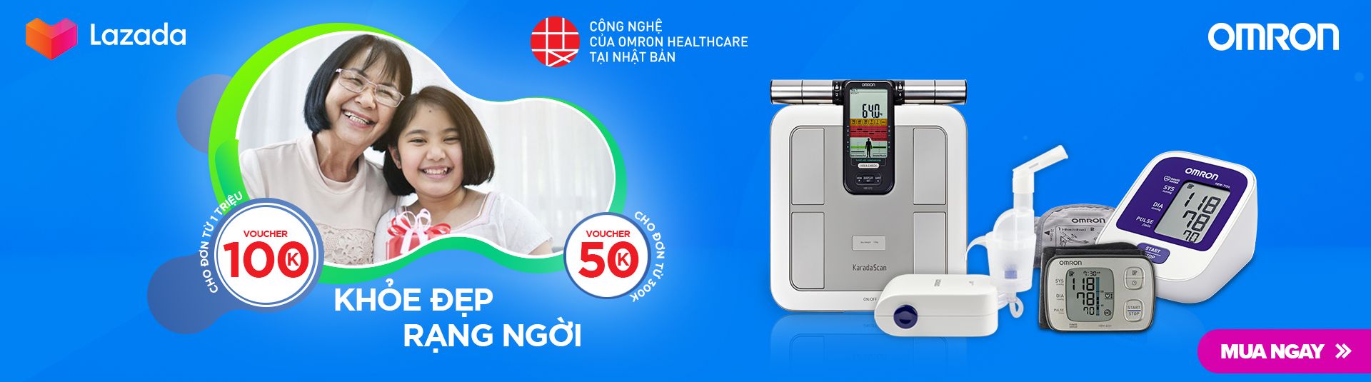 Khỏe đẹp rạng ngời với các sản phẩm chăm sóc sức khỏe của Omron 1