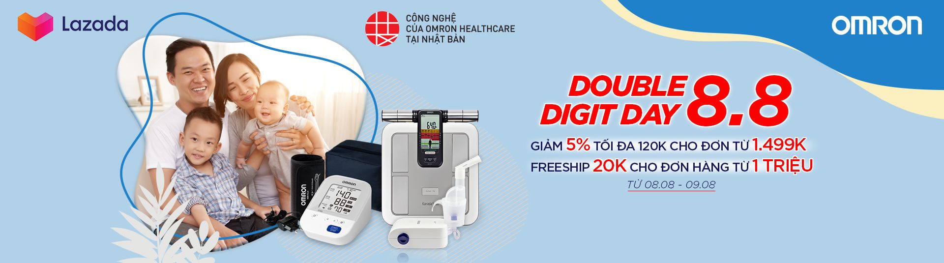 Chương trình khuyến mại Double Digit Day 8.8 1