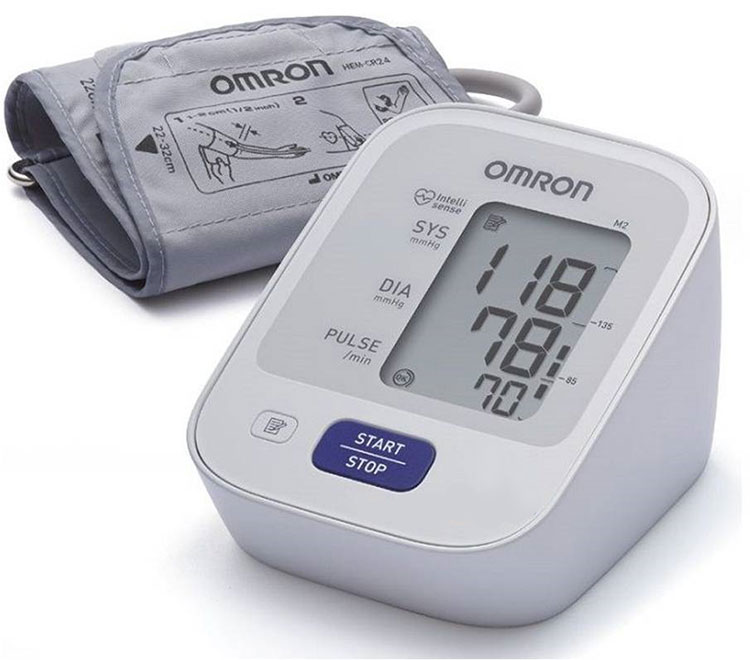 Theo dõi huyết áp tại nhà với máy đo huyết áp Omron 1