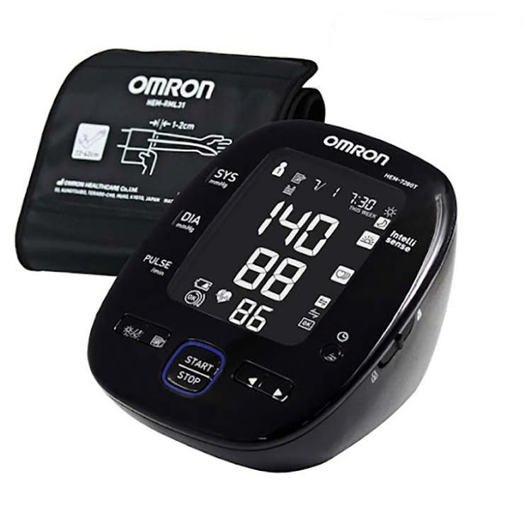 Máy đo huyết áp bắp tay tự động Omron Hem 7280T 1