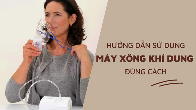 Hướng dẫn chi tiết cách sử dụng máy thở khí dung omron đúng cách và hiệu quả