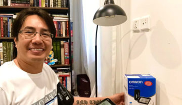 Chia sẻ về máy đo huyết áp Omron HEM-7361T của anh Trương Ngọc Anh